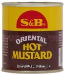 S & B  oriental hot mustard dry powder Center Front Picture