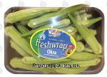 Pero Family Farms fresh wrap okra, whole fresh Center Front Picture