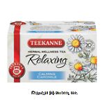 Teekanne Relaxing calming camomile herbal wellness tea, caffeine free, 20-bags Center Front Picture