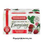 Teekanne Energizing raspberry refresh herbal wellness tea, caffeine free, 20-bags Center Front Picture