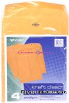 Top Flight  kraft klasp envelopes, 10 x 13-inch Center Front Picture