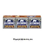 Klondike  heath light ice cream in a chocolate coating and heath toffee pieces, 6 ct Center Front Picture