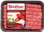 Bob Evans  maple pork sausage links, 14-count Center Front Picture