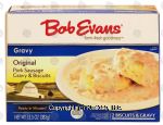 Bob Evans  original pork gravy & 2 biscuits Center Front Picture