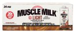 Muscle Milk Genuine light protein nutrition shake, 8.25-fl. oz., containers Center Front Picture