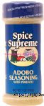 Spice Supreme  adobo seasoning with pimento Center Front Picture