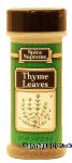 Spice Supreme  thyme leaves Center Front Picture