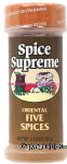 Spice Supreme  oriental five spices Center Front Picture