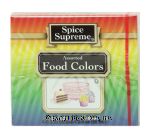 Spice Supreme  food colors, 4 bottles, assorted Center Front Picture