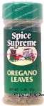 Spice Supreme  oregano leaves Center Front Picture