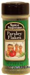 Spice Supreme  parsley flakes Center Front Picture