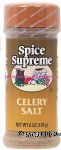 Spice Supreme  celery salt Center Front Picture