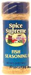 Spice Supreme  fish seasoning Center Front Picture