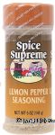 Spice Supreme  lemon pepper seasoning Center Front Picture