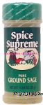 Spice Supreme  sage, pure ground  Center Front Picture