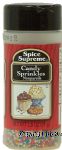 Spice Supreme  candy sprinkles nonpareils Center Front Picture