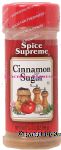 Spice Supreme  cinnamon & sugar Center Front Picture