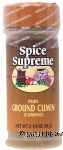 Spice Supreme  pure round cumin (cumino) Center Front Picture