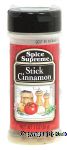 Spice Supreme  cinnamon sticks Center Front Picture