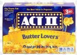 Act II Butter Lovers microwave popcorn, 3 bags Center Front Picture