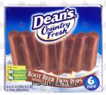 Dean's Country Fresh root beer twin pops, 6 pack Center Front Picture