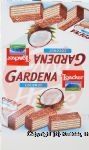 Loacker Gardena milk chocolate coated wafers with coconut cream filling, 38-gram bars Center Front Picture