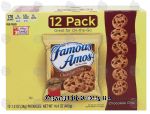 Famous Amos  chocolate chip bite size cookies, 12-pack Center Front Picture