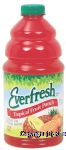 Everfresh  tropical fruit punch from concentrate, 5% fruit juice Center Front Picture