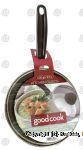 Good Cook kitchen basics 2.25-quart sauce pan, stainless steel, glass lid Center Front Picture