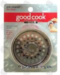 Good Cook  chrome sink strainer with push down stopper Center Front Picture