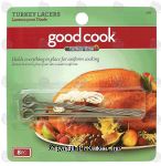 Good Cook turkey time turkey lacers, holds everything in place for uniform cooking Center Front Picture