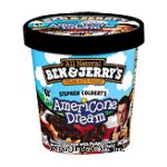 Ben & Jerry's Ice Cream Stephen Colbert's Americone Dream Center Front Picture