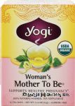 Yogi Woman's Mother To Be herbal tea supplement supports healthy pregnancy, 16-tea bags Center Front Picture