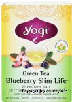 Yogi Blueberry Slim Life green tea that supports a dieting program, 16-tea bags Center Front Picture