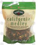 Second Nature california medley unsalted nuts and dried fruits Center Front Picture