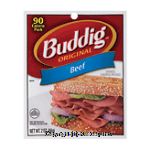 Buddig Deli Cuts  Beef, smoked chopped pressed Center Front Picture