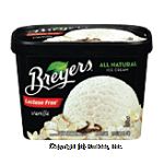 Breyers Ice Cream Lactose Free Natural Vanilla Center Front Picture