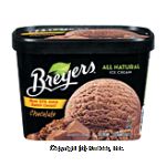 Breyers Ice Cream Chocolate Center Front Picture