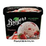 Breyers Ice Cream Strawberry Center Front Picture