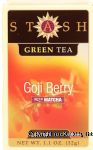 Stash  green tea goji berry with matcha, 18-bags Center Front Picture