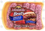 Johnsonville  original bratwurst, 5-count, bunsize Center Front Picture