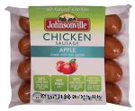 Johnsonville  chicken sausage, apple, made with real apples, 4 ct Center Front Picture