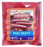 Johnsonville  beef brats, 6 ct Center Front Picture