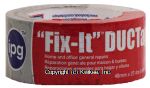 Intertape Fix-It duc tape, grey, 1.88in x 30yds Center Front Picture