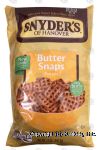 Snyder's Of Hanover  butter snaps, pretzels Center Front Picture