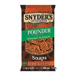 Snyder's Of Hanover The Pounder pretzel snaps Center Front Picture