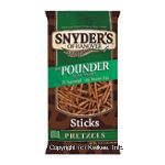 Snyder's Of Hanover The Pounder pretzel sticks Center Front Picture