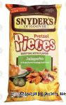 Snyder's Of Hanover  jalapeno pretzel pieces, sourdough hard pretzels Center Front Picture