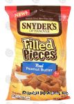 Snyder's Of Hanover Filled Pieces peanut butter filled pretzel pieces Center Front Picture