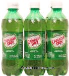 Canada Dry  ginger ale, 6-pack 1/2 liter bottles Center Front Picture